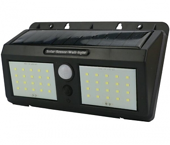 Entac Svietidlo plastové 2,3W SMD solárne PIR