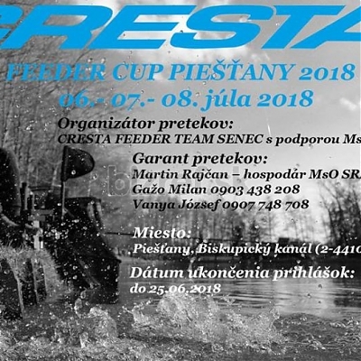 CRESTA FEEDER TEAM SLOVAKIA-MsO SRZ SENEC