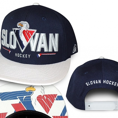 HC Slovan Šiltovka tmavomodro-sivá
