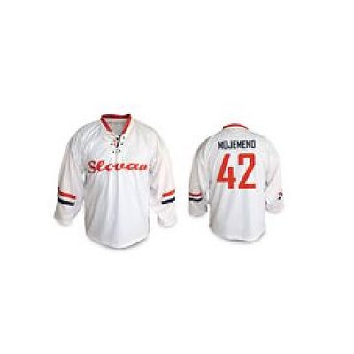 HC Slovan Hokejový dres retro biely