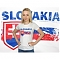 Tričko SVK vlajka biele dámske