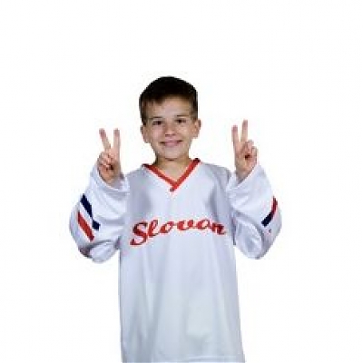HC Slovan Hokejový dres retro biely DETSKÝ