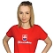 Tričko SLOVAKIA červené dámske