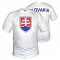Tričko SLOVAKIA biele
