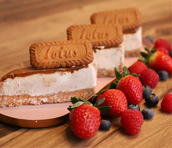 Cheesecake - lotus keksík