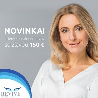 Ošetrenie tváre, NOVINKA na Slovensku
