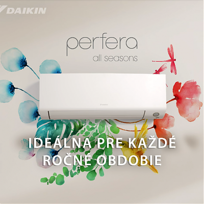 Ideálna klimatizácia pre každé ročné obdobie