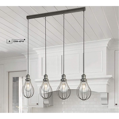 Searchlight 1384-4PW Balloon Cage