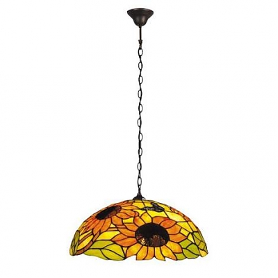 Rábalux 8041 Keira, závesná lampa 1 dielna tiffany