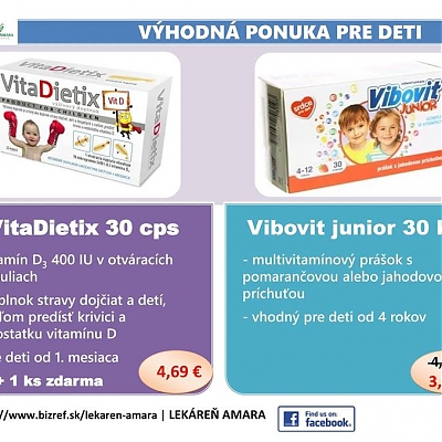 Výhodná ponuka pre deti
