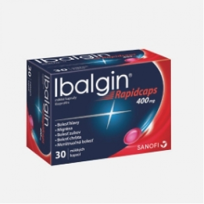 Ibalgin Rapidcaps 400 mg, 30 cps
