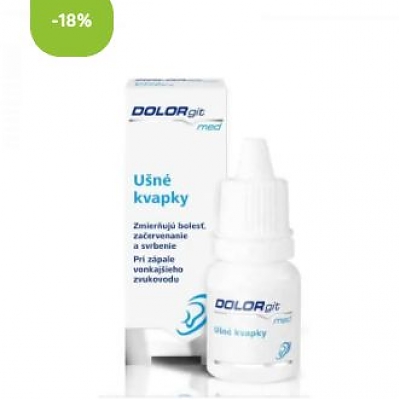 DOLORgit med ušné kvapky, 10 ml