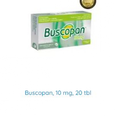 Buscopan, 10 mg, 20 tbl