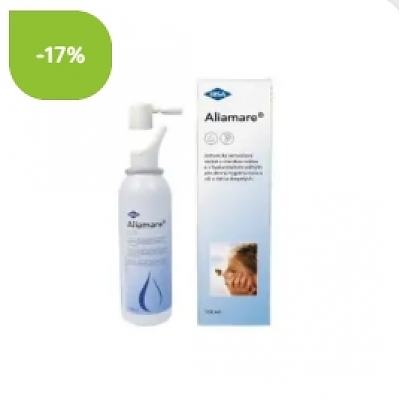 Aliamare, izotonický aerosolový roztok s morskou vodou, 100 ml