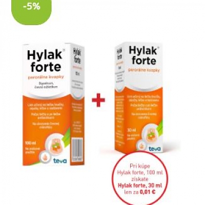Hylak forte, 100 ml + Hylak forte, 30 ml
