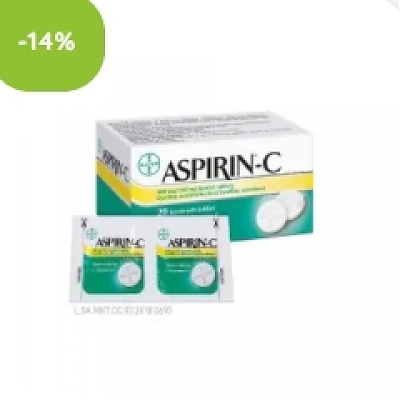 ASPIRIN-C, 20 šumivých tabliet