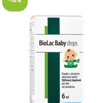 BioLac Baby drops, 6 ml