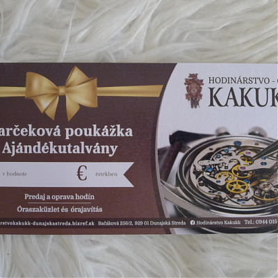 Darčeková poukážka