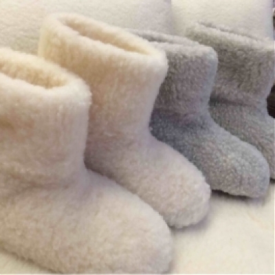 Vlnené papuče vysoké ESKIMO