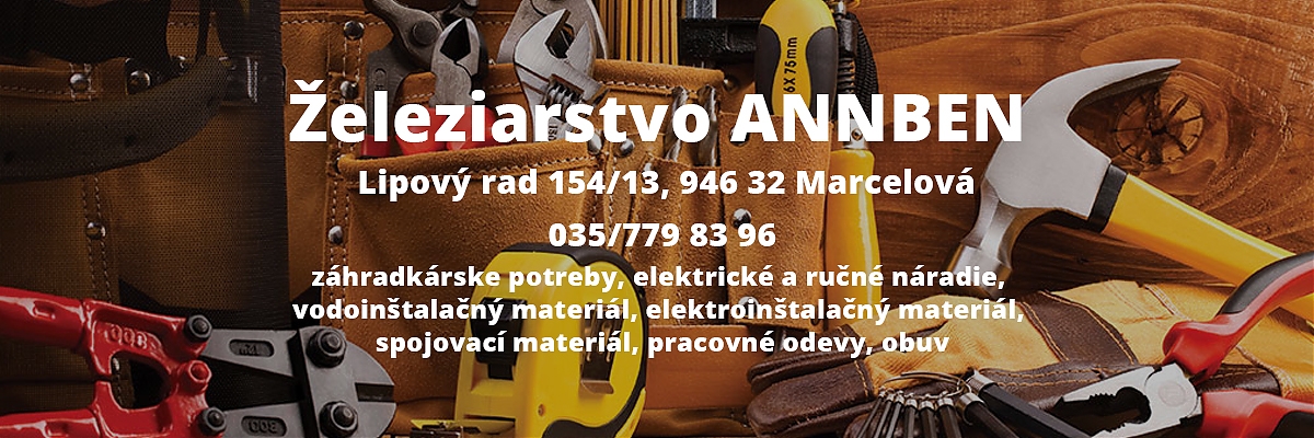 železiarstvo Komárno, železiarstvo Ostrihom, železiarstvo Nové zámky, záhradkárske potreby Komárno, vodoinštalačný materiál Komárno, ručné náradie Komárno, elekroinštalačný materiál Komárno