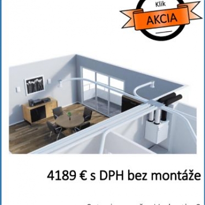 Rekuperačná jednotka centrálna set 2