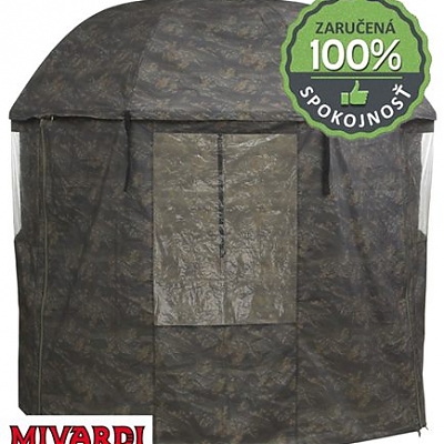 praktický celouzatvárací dáždnik Mivardi PVC Fullcover