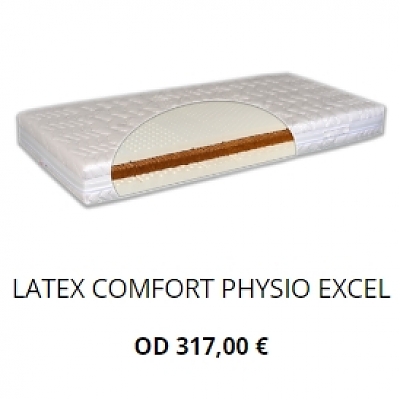 LATEX comfort physio excel