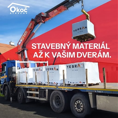 Dodanie stavebného materiálu na čas