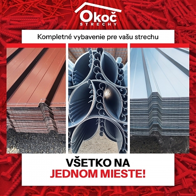 Cenovo dostupné strešné doplnky