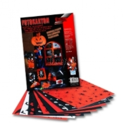 Halloween - fotokarton 300g - 25x35 cm - 10 hárkov